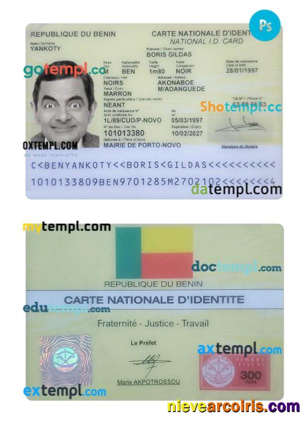 Benin ID card